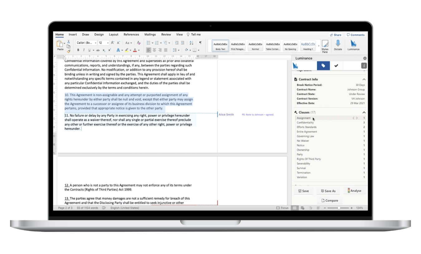 bringing the power of AI to microsoft word