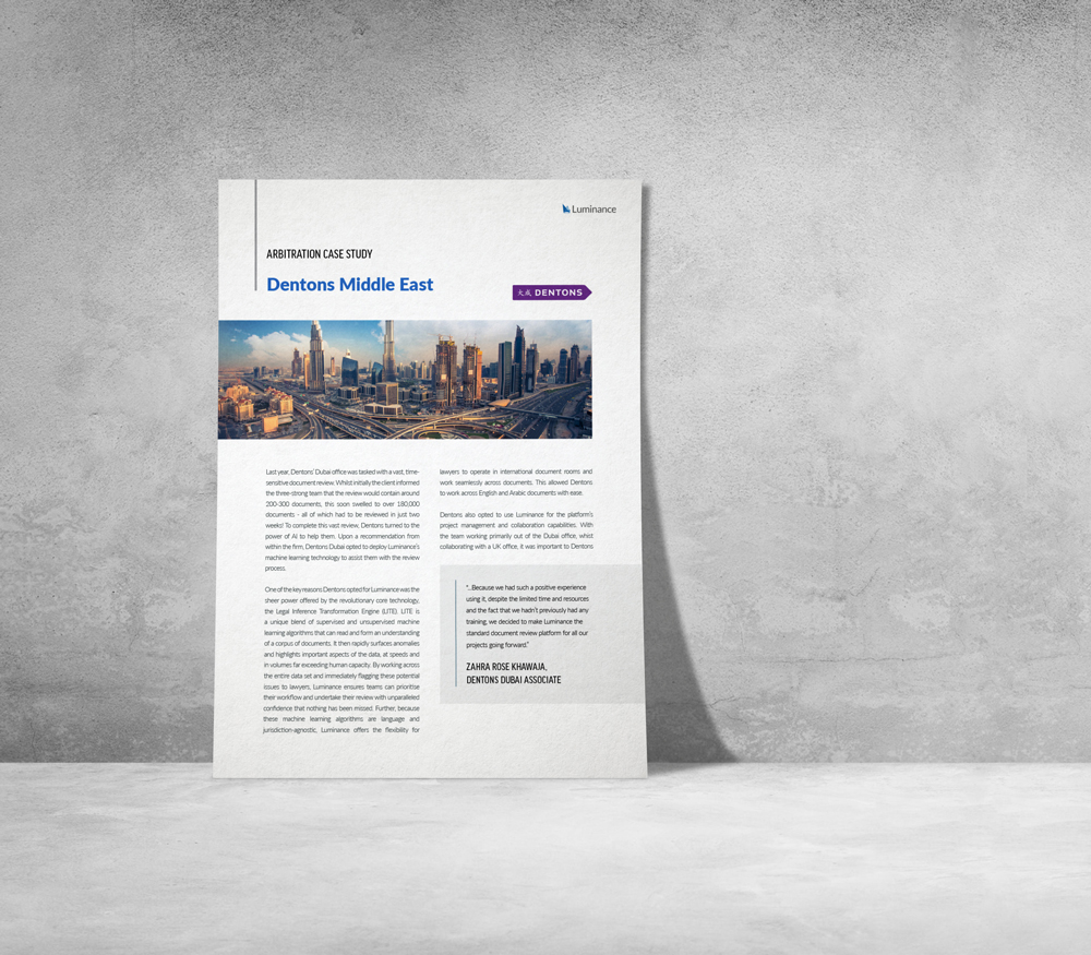 Case Study: Dentons Middle East