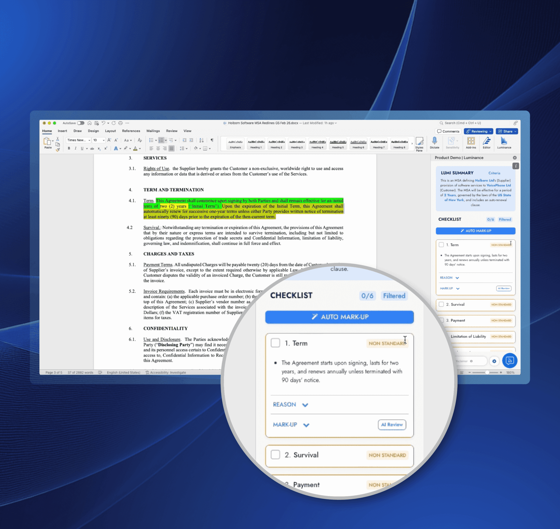 Product Feature Spotlight: Accelerate Negotiations with Luminance’s AI-Powered Checklists