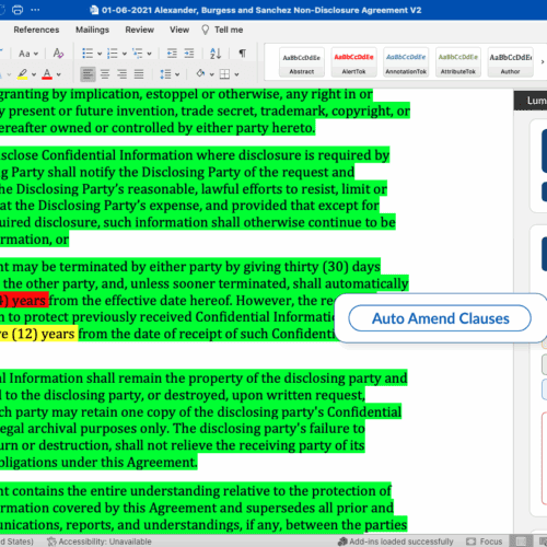 Auto Mark-Up: Redraft Any Contract in a Click