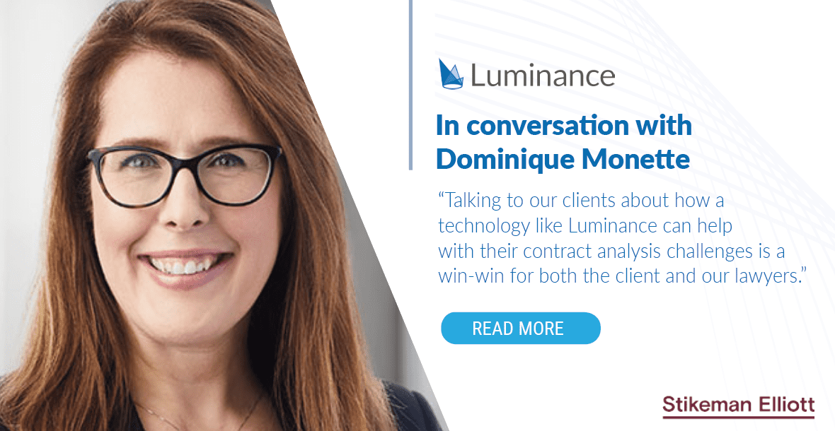 Q&A with Dominique Monette from Stikeman Elliott LLP
