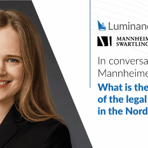 What is the future of the legal profession in the Nordic region?