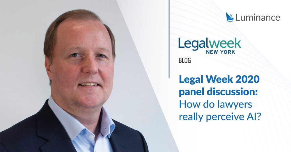 Legal Week 2020 panel discussion: How do lawyers really perceive AI?