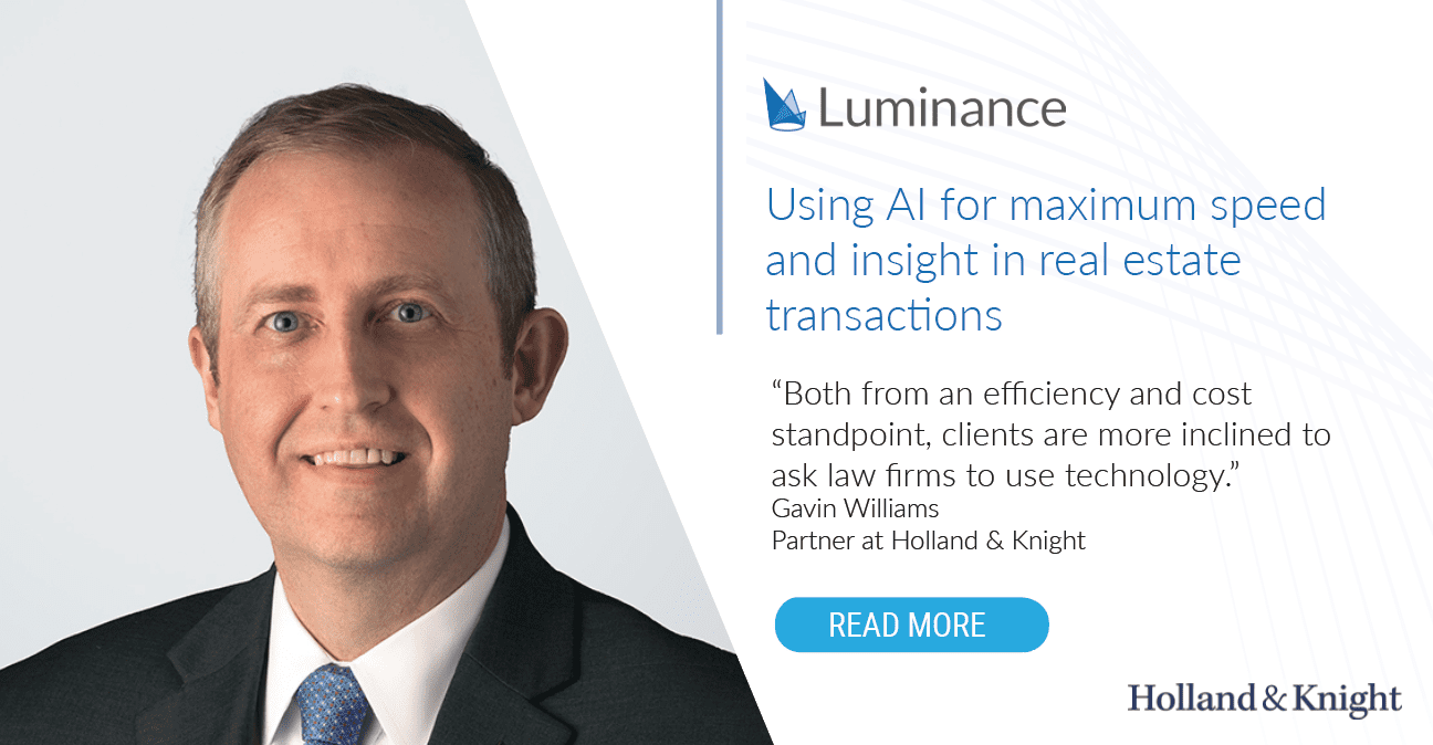 Using AI for maximum speed and insight in real estate transactions