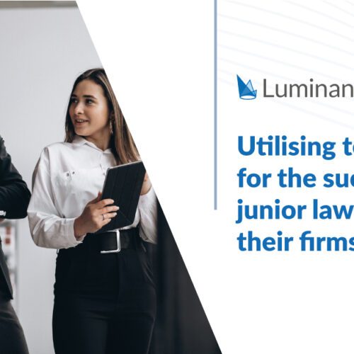 Utilising technology for the success of junior lawyers and their firms