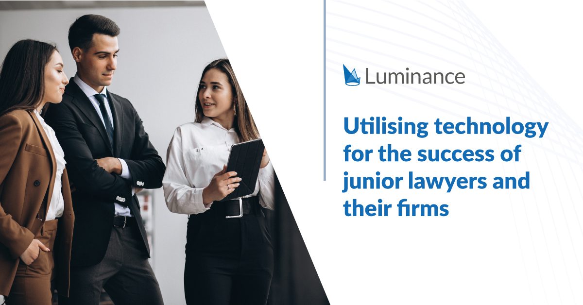 Utilising technology for the success of junior lawyers and their firms